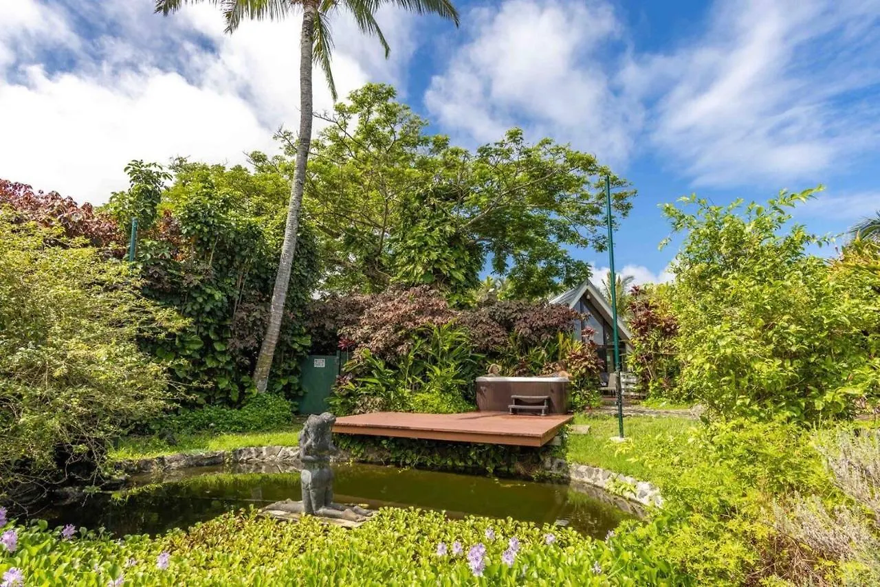 Jasmine Suite On Lush Farm In Haiku, Maui Jungle Huelo Chalet